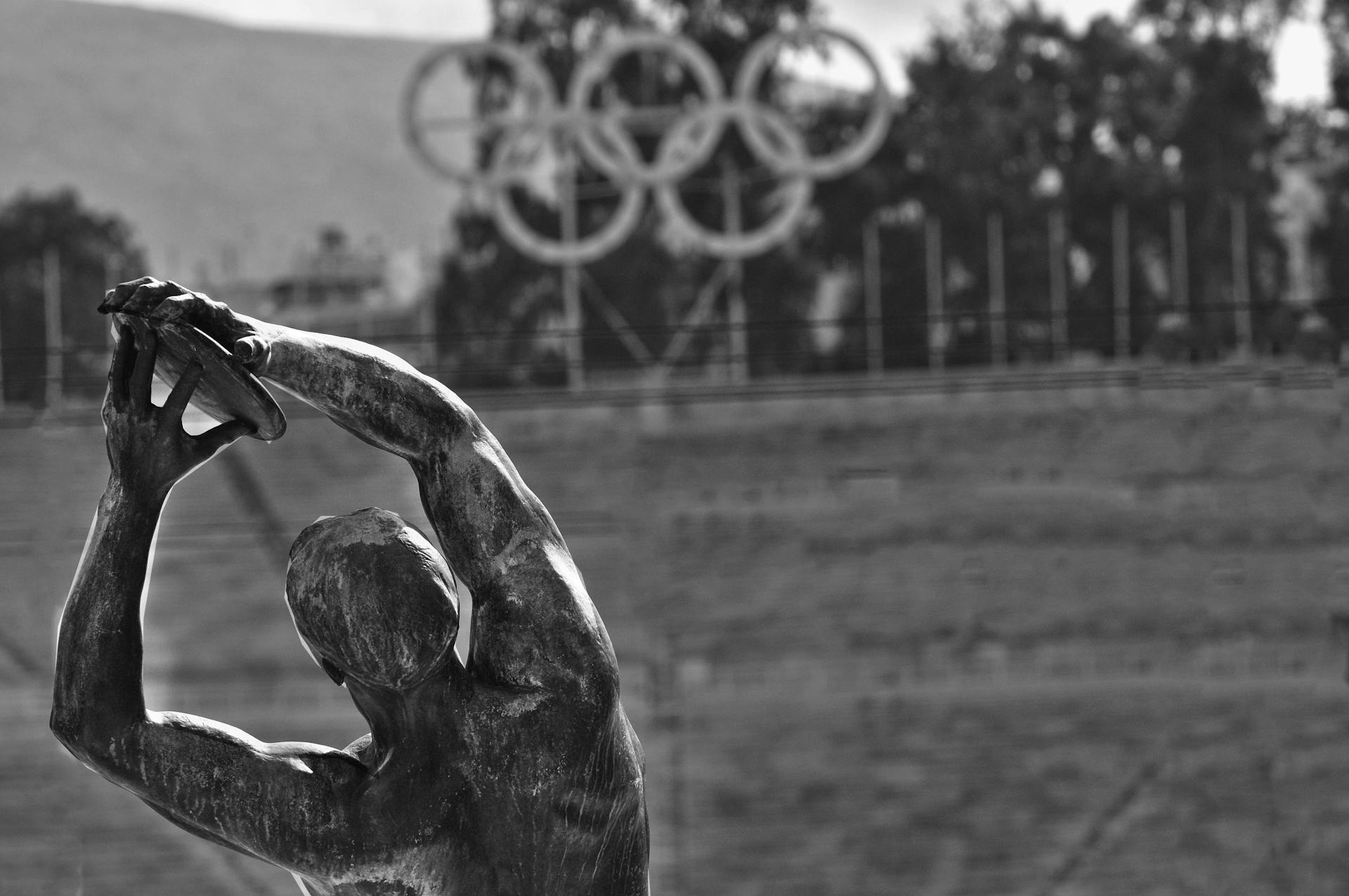 Olympic statue